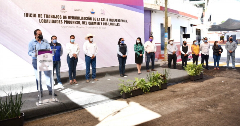 Entrega de Obras en Morelos