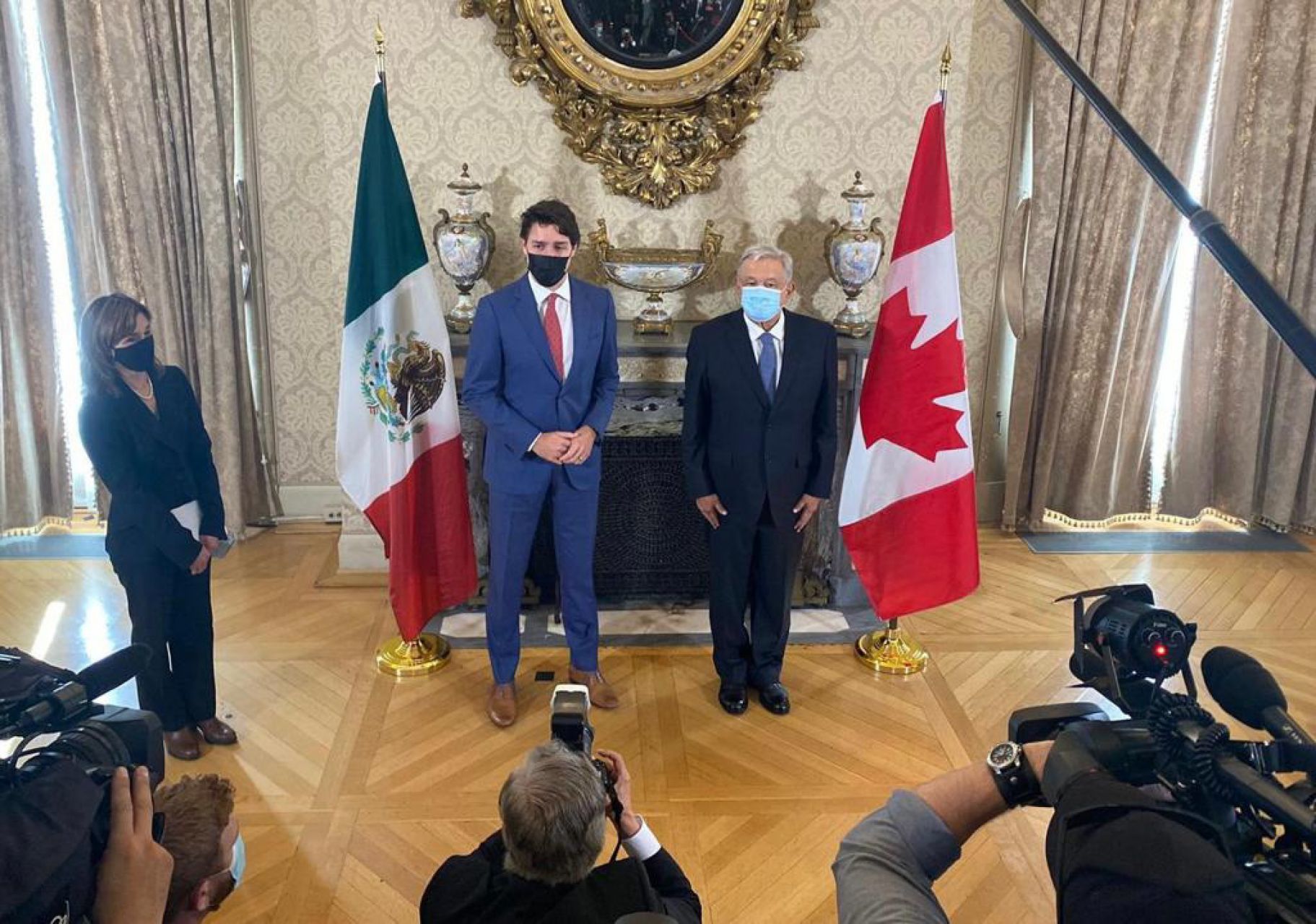 “Tenemos mucho de que hablar”, afirma Trudeau en encuentro con AMLO en Washington