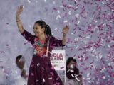 Claudia Sheinbaum, candidata presidencial de la coalición “Sigamos haciendo historia”